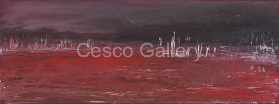 Stormy Water 80x30x2 CHF 300.00