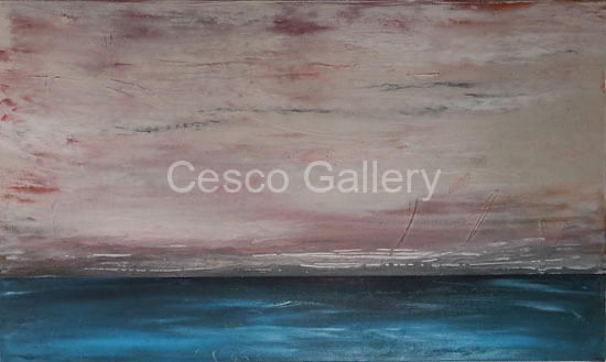 The old man and the sea 100x60x4.5 CHF 850.00